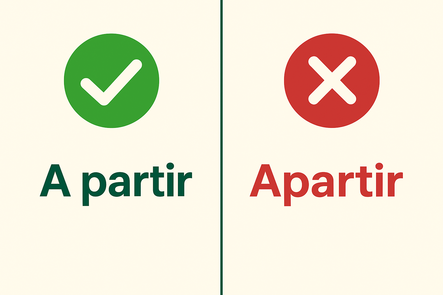 Qual o certo: A partir ou Apartir? Dicas de Português - Blog - Cursos ...